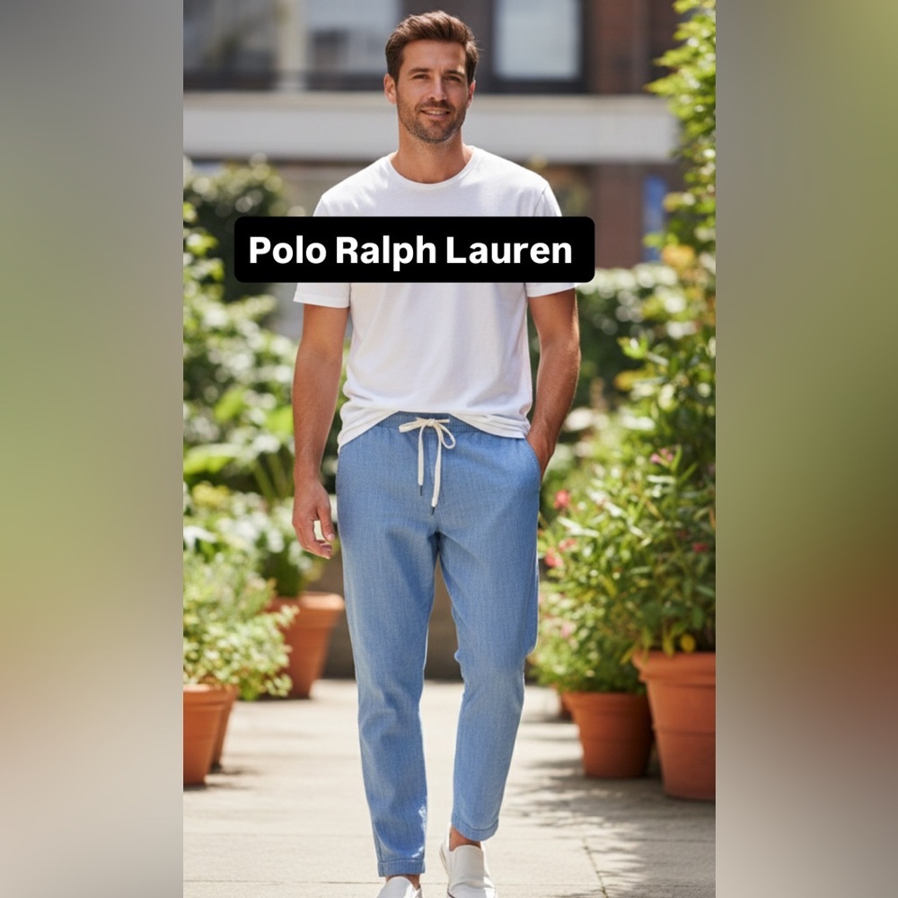 Ralph Lauren Sky Blue Men's Jeans size S
Classic fit 100% cotton - Picture 1 of 12